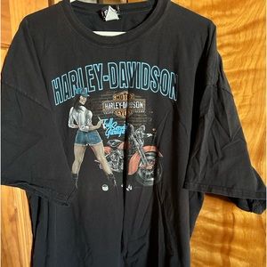 Mens used Harley Davidson shirt